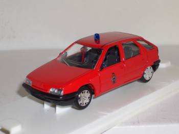 Citroen ZX Feuerwehr 1992 - Verem Modellauto 1:43