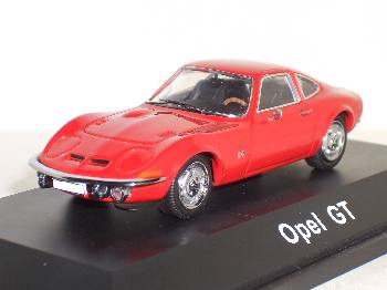 Opel GT 1969 - Schuco mini car 1:43