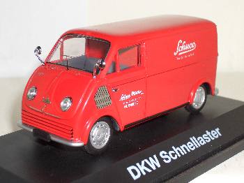DKW 3=6 Kastenwagen Schuco - carmodel 1:43