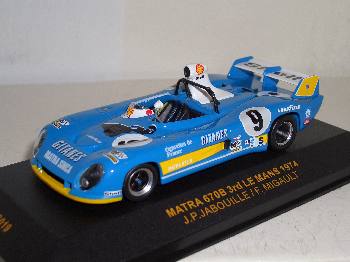 Matra 670B Le Mans 1974 - Ixo auto miniature 1:43