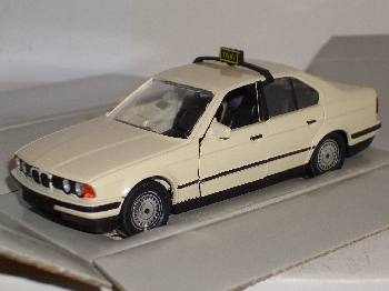 BMW 535i Taxi - Schabak automodell 1:43