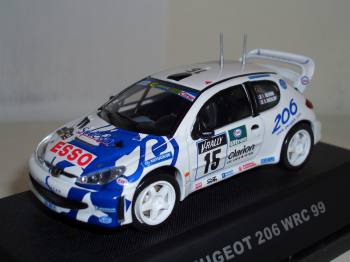 Peugeot 206 WRC  V-Rallye 1999 - Jadi mini auto 1:43