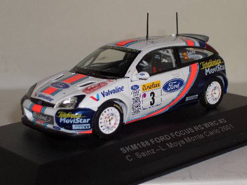 Ford Focus RS WRC Rally Monte Carlo 2001 