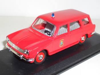 Simca 1500 break pompiers vehicule by Eligor 1/43